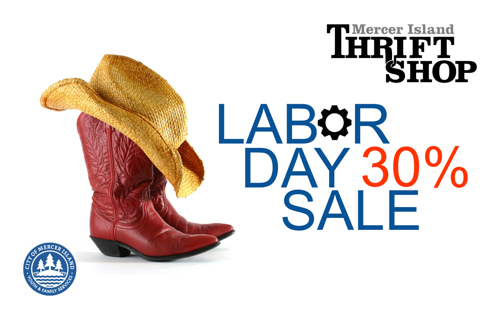 Labor day clearance boot sale